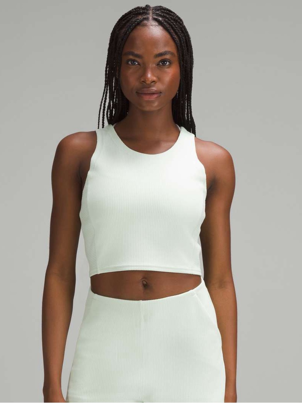 NWT Lululemon Ribbed Softstreme Cropped Tank Top
